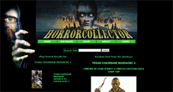 Desktop Screenshot of horrorcollector.co.uk