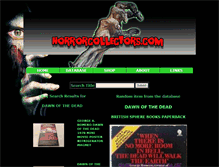 Tablet Screenshot of horrorcollector.co.uk